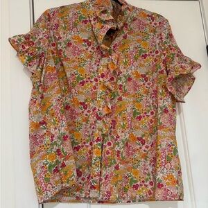 J.Crew liberty floral Shirt